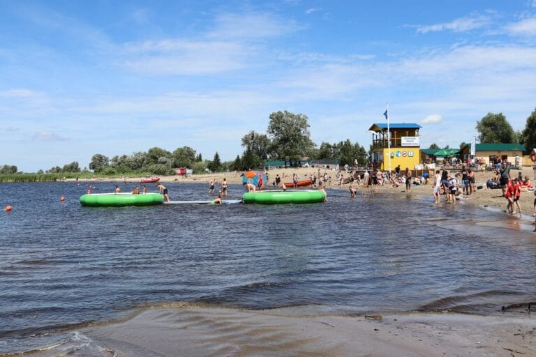 Plaża w Lubczynie otwarta