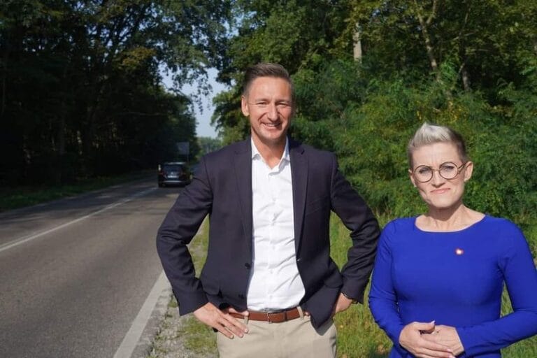 Ścieżka rowerowa do Modrzewia