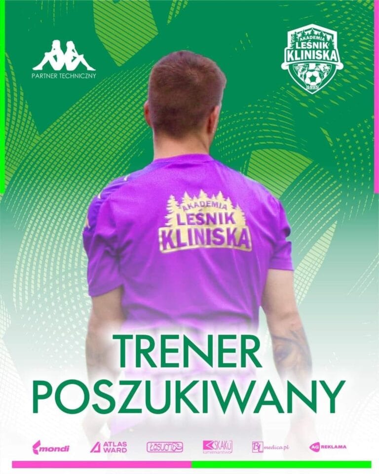 Trener do drużyny Trampkarzy z licencją poszukiwany