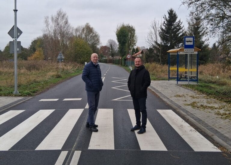 Droga w Czarnej Łące oficjalnie oddana