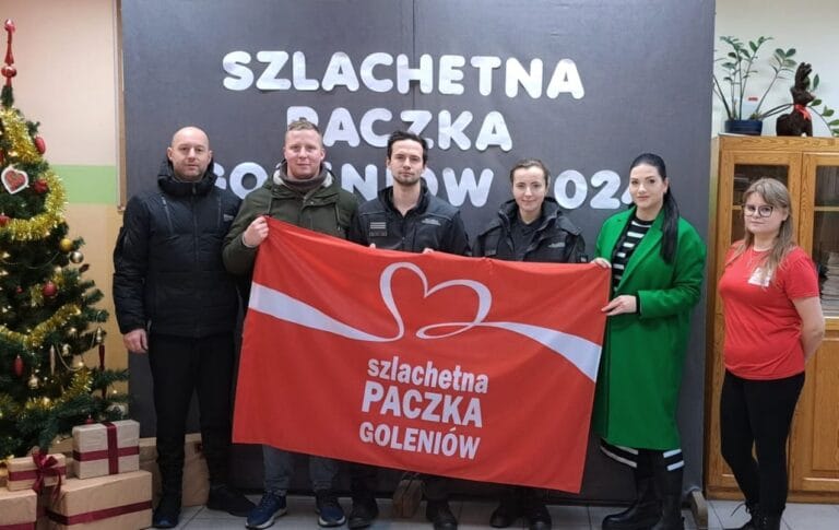 Szlachetna Paczka od Funkcjonariuszy ZK Goleniów