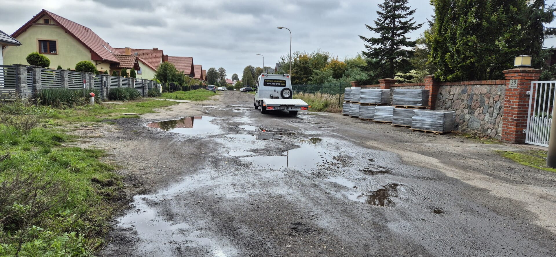 Jeszcze ul. Lawendowa nie wybudowana, a już Burmistrz chce ustalać kwotę opłaty Lawendowa