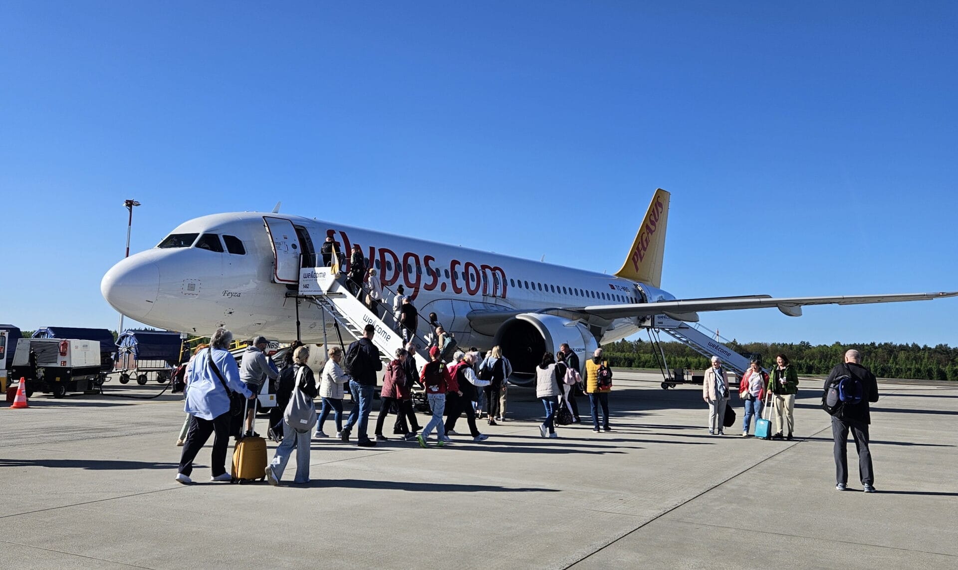 Pierwszy wylot do Antalyi- inauguracja sezonu wakacyjnych lotów czarterowych ze Szczecina! Lotnisko Goleniów