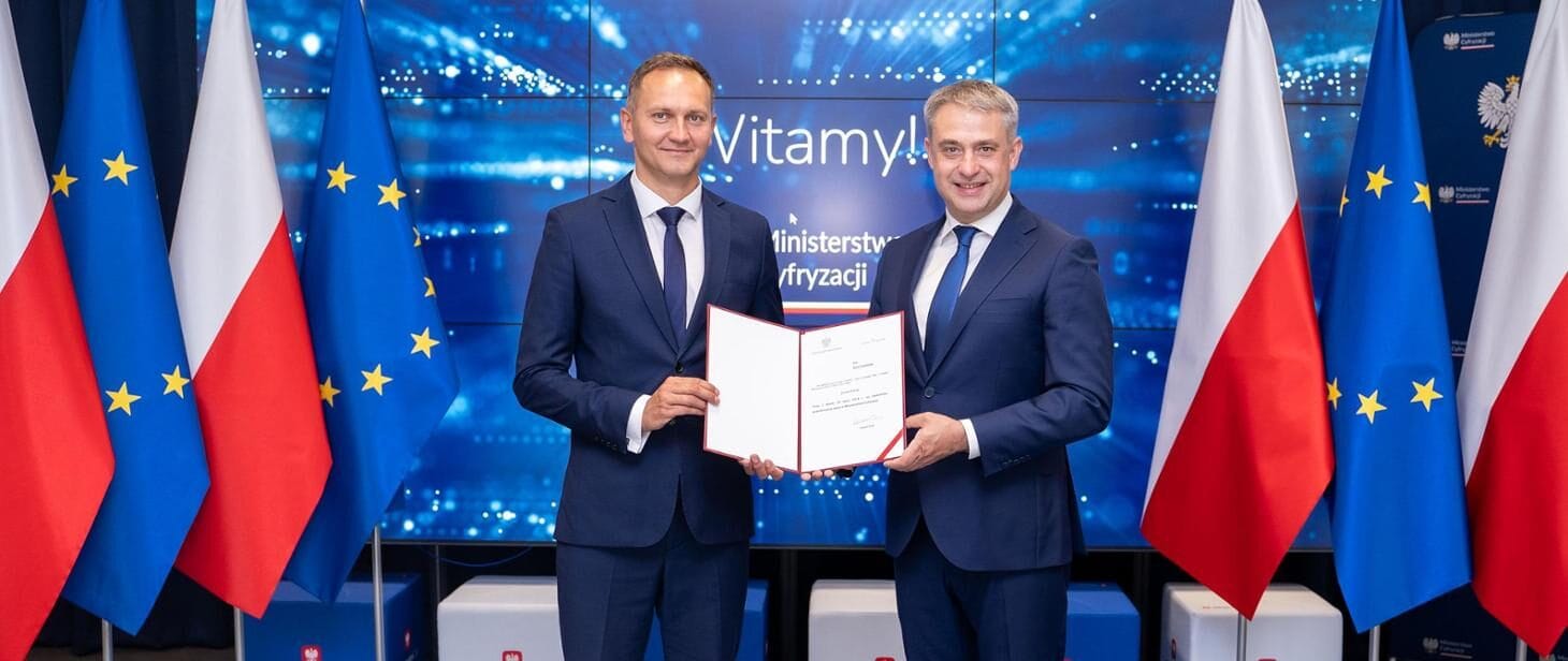 Wice Minister Cyfryzacji Rafał Rosiński