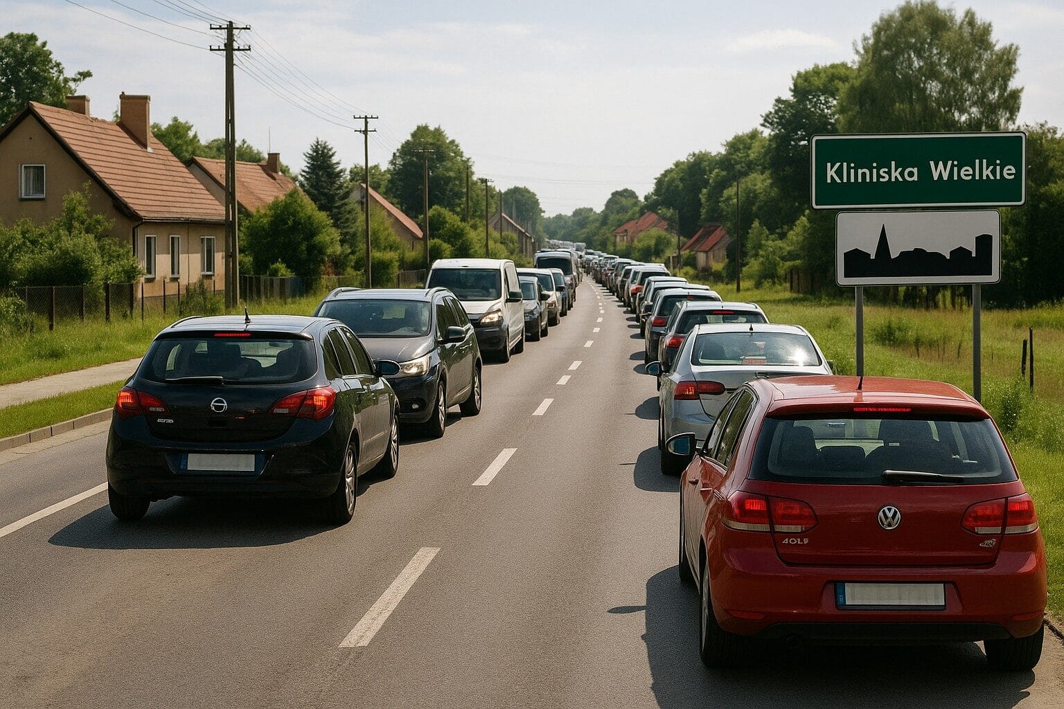 korek w kliniskach wielkich