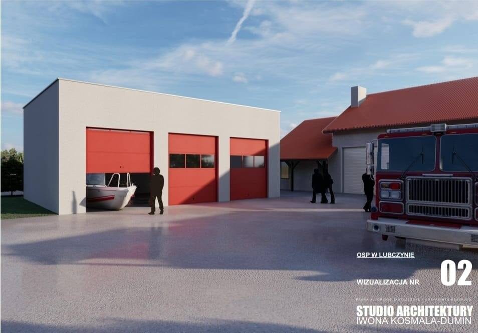 Nowy przetarg na budowę garażu dla OSP w związku z zagrożeniem powodziowym osp garaż
