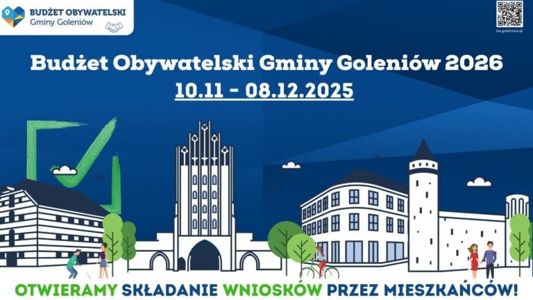 Rusza Budżet Obywatelski Gminy Goleniów. Mieszkańcy zdecydują o milionie złotych