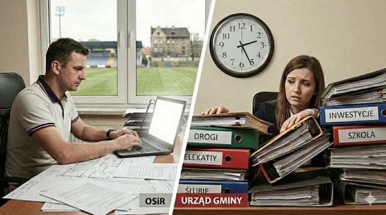 Urzędnicy obłożeni pracą. OSiR sam napisze wniosek o „Szatnię na medal”, by zdążyć na czas