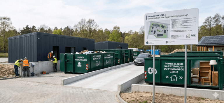 Nowoczesny PSZOK w Goleniowie – rusza rozbudowa kluczowej infrastruktury