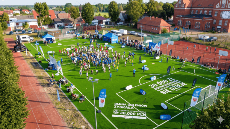Sportowe emocje i dodatkowe fundusze: Gmina Goleniów z dofinansowaniem do „Aktywnego Orlika”!